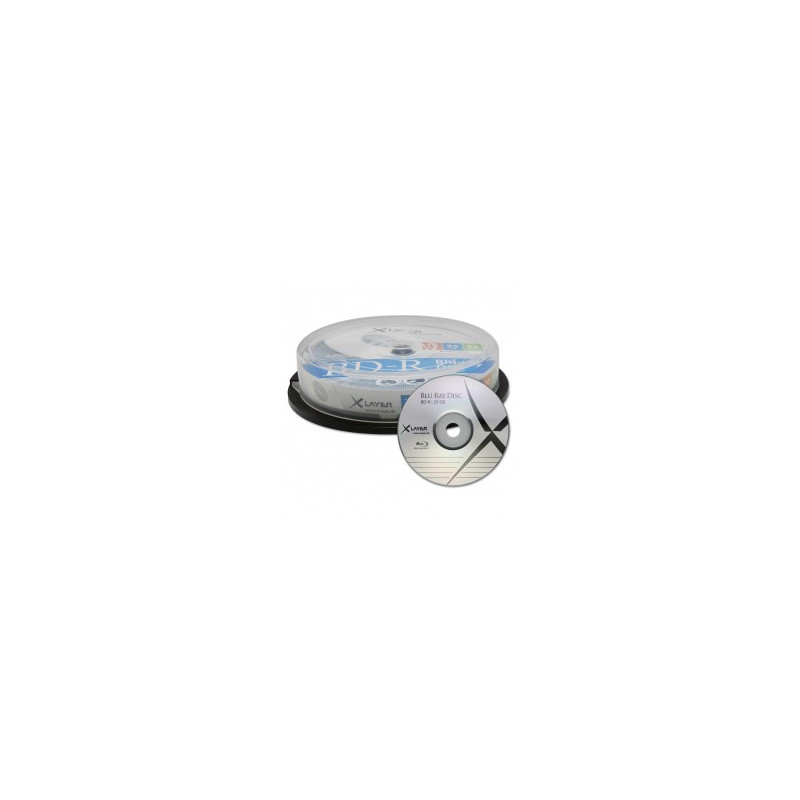 BD-R Xlayer 25 Go 4x pack 10