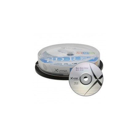 Xlayer BD-R 25 Go 4x – 10 pcs | DVDi.es