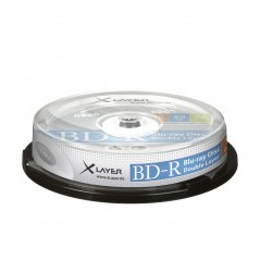 Xlayer BD-R DL 50 Go 6x – 10 pcs | DVDi.es