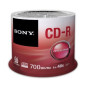 CD-R Sony 48x 700MB - 80min Pack 50