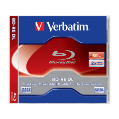 Verbatim BD-RE 50 GB 2x – caixa jewel | DVDi.es