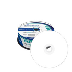 MediaRange DVD+R DL 8,5 GB 8x stampabile – Campana 25