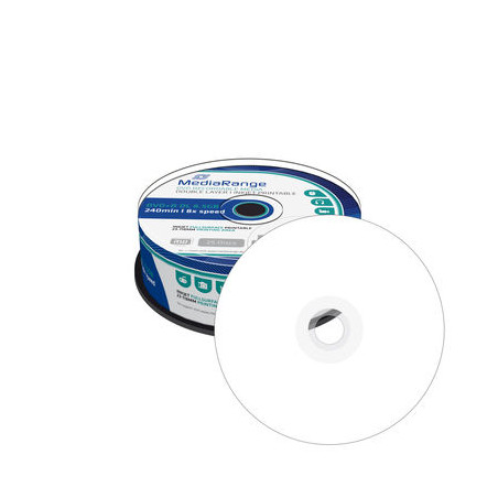 MediaRange DVD+R DL 8,5 GB 8x imprimível – Cake 25 | DVDi.es