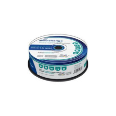MediaRange DVD+R Double Layer 8,5GB 240min 8x, Inkjet vollflächig bedruckbar, Spindel 25