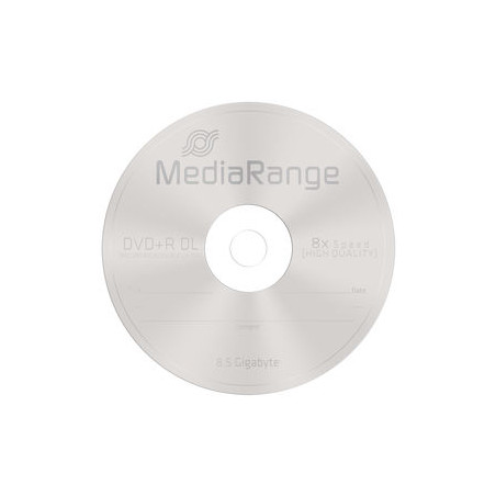 MediaRange DVD+R Double Layer 8,5GB 240min 8x, Spindel 25