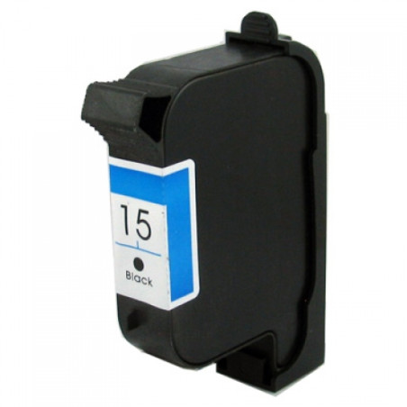 HP 15 Ink Compatible Black - C6615DE