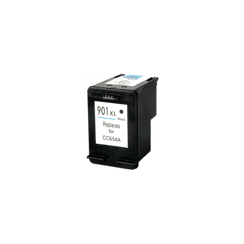 HP 901XL Cartouche d'encre compatible noire - CC654AE
