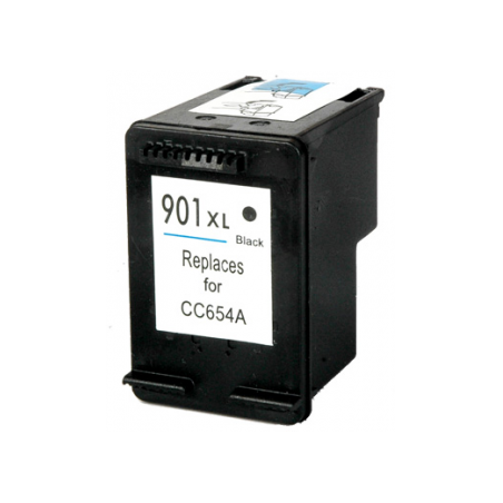 Cartouche d'encre compatible HP 901XL CC654AE Noir | DVDi.es