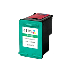 Cartouche d'encre compatible HP 351XL CB338EE Trois couleurs