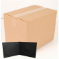 Pack 50 - CD/DVD case 7mm, pocket-sized, 1 disc, black