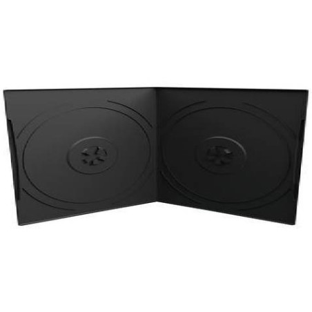 DVD-Hülle für 2 Discs, 7 mm, schwarz | DVDi.es