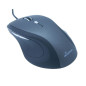 MediaRange Mouse ottico a 5 tasti, con filo, nero/grigio