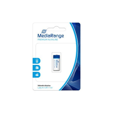 MediaRange Premium Alkaline Battery, Lady N|LR1|1.5V