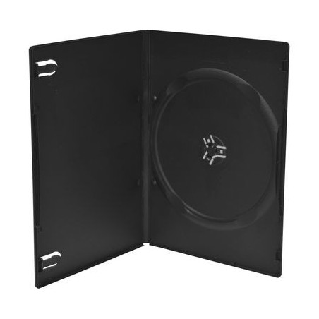 Slim DVD case for 1 disc, 7 mm, black | DVDi.es