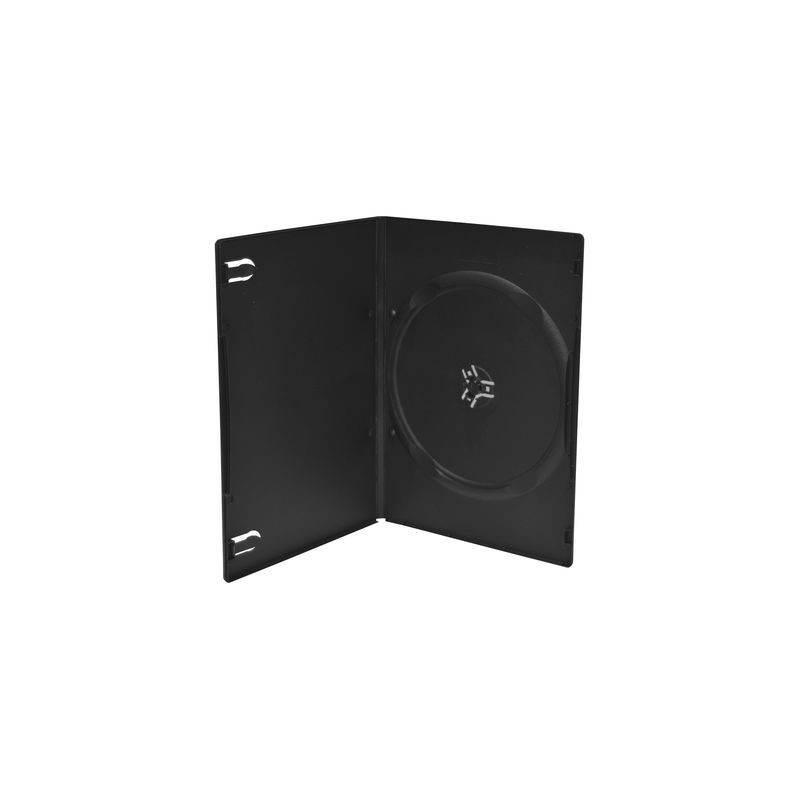 5mm Slim DVD case for 1 disc, black