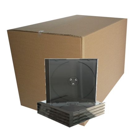 Caja CD jewel case para 1 disco, 10,4 mm | DVDi.es