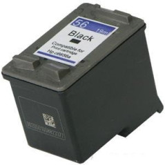 Cartouche d'encre compatible HP 56 C6656AN Noir | DVDi.es