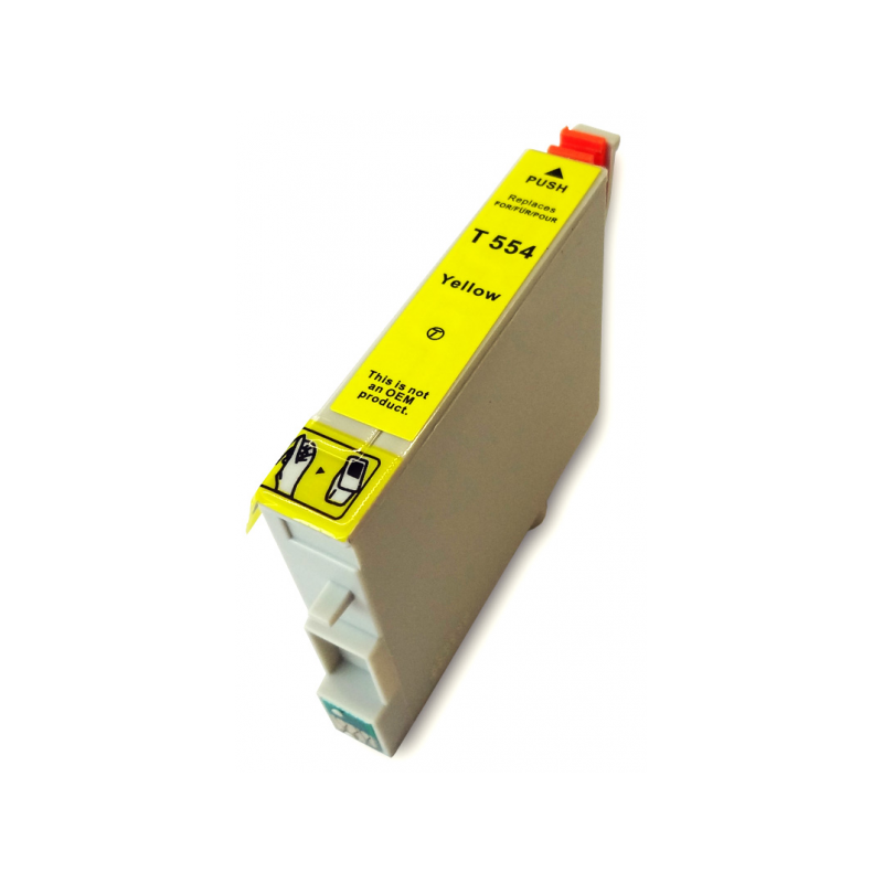 Epson T0554 Cartucho de tinta compatible amarillo Epson T0554 Cartucho de tinta compatible amarillo