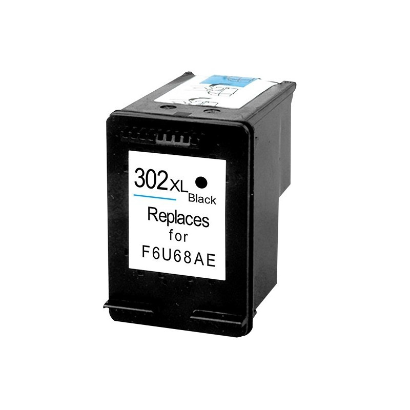 HP 302XL Tintenpatrone Schwarz wiederaufbereitet F6U68AE HP 302XL Tintenpatrone Schwarz wiederaufbereitet F6U68AE