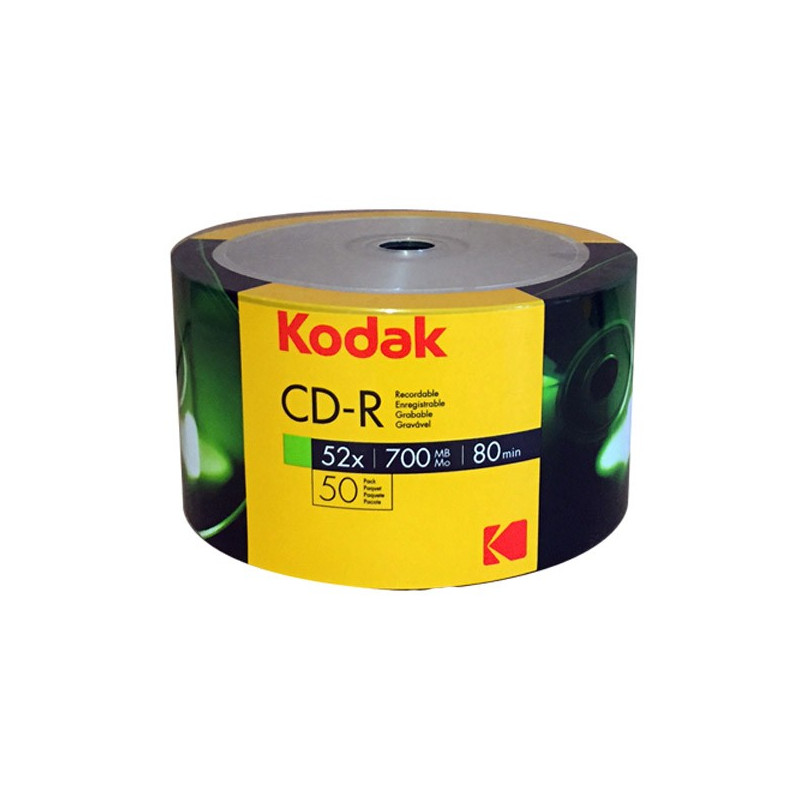 Kodak CD-R 700 Mo|80 min 52X Pack 50