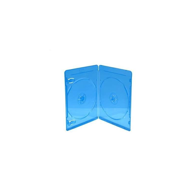 Blu-ray Case for 2 discs 11mm blue MediaRange