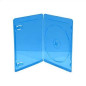 Boîtier Blu-ray pour 1 disque 11mm bleu MediaRange
