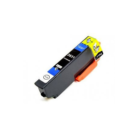 Epson 26XL T2631 T2611 Tintenpatrone Schwarz, kompatibel