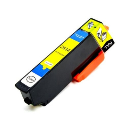 Cartucho Epson 26XL - T2634 - T2614 Yellow Compatível