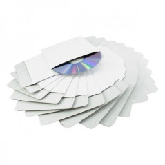 MediaRange Buste di carta per CD/DVD senza finestra