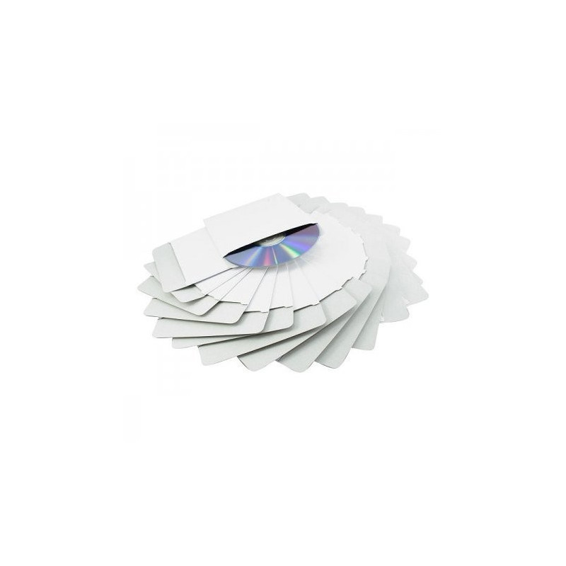 MediaRange Pochettes carton pour CD/DVD 200g sans fenêtre, pack 50 MediaRange Pochettes carton pour CD/DVD 200g sans fenêtre, pack 50