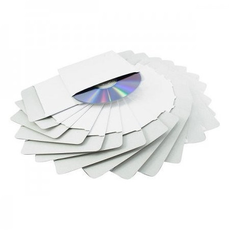 MediaRange Papier-CD/DVD-Hüllen ohne Sichtfenster | DVDi.es