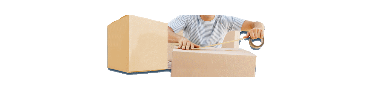 Emballage : ruban adhésif et cartons | DVDi.es